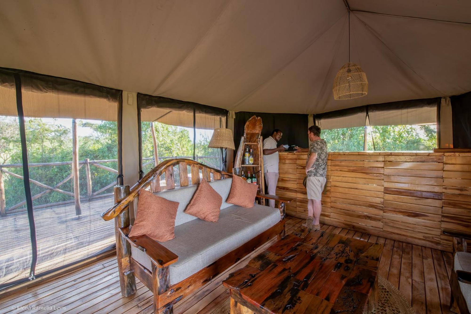 Serengeti Kifaru Tented Lodge Mugumu Exterior foto