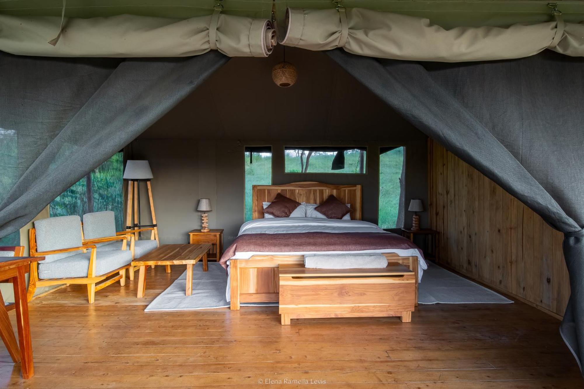 Serengeti Kifaru Tented Lodge Mugumu Exterior foto